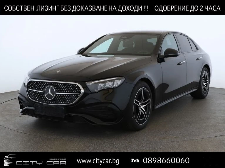 Mercedes-Benz E 220 d/ AMG/ NEW MODEL/ NIGHT/ CAMERA/ LED/ MBUX/ 19/ , снимка 1 - Автомобили и джипове - 46679118