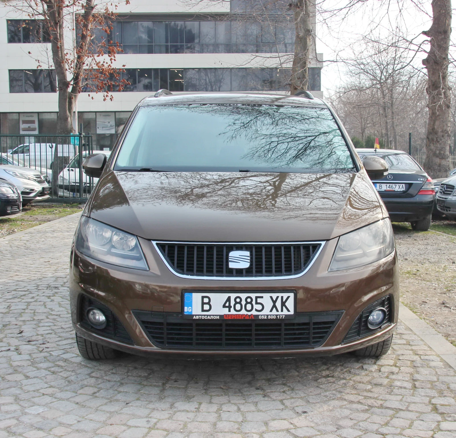 Seat Alhambra 2.0 TDI НОВ ВНОС, снимка 2 - Автомобили и джипове - 53736058