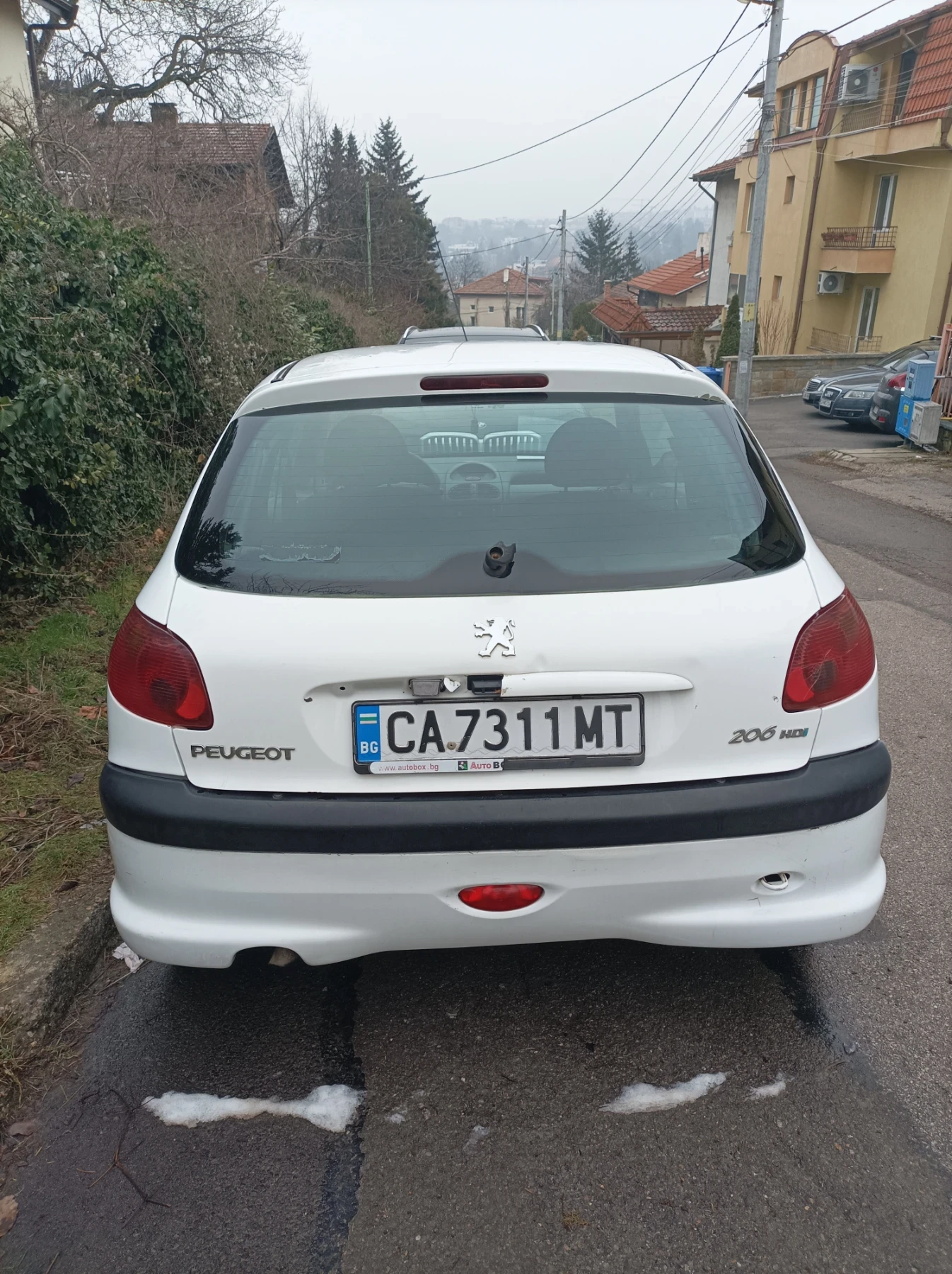 Peugeot 206 1.4HDI, снимка 4 - Автомобили и джипове - 54682775