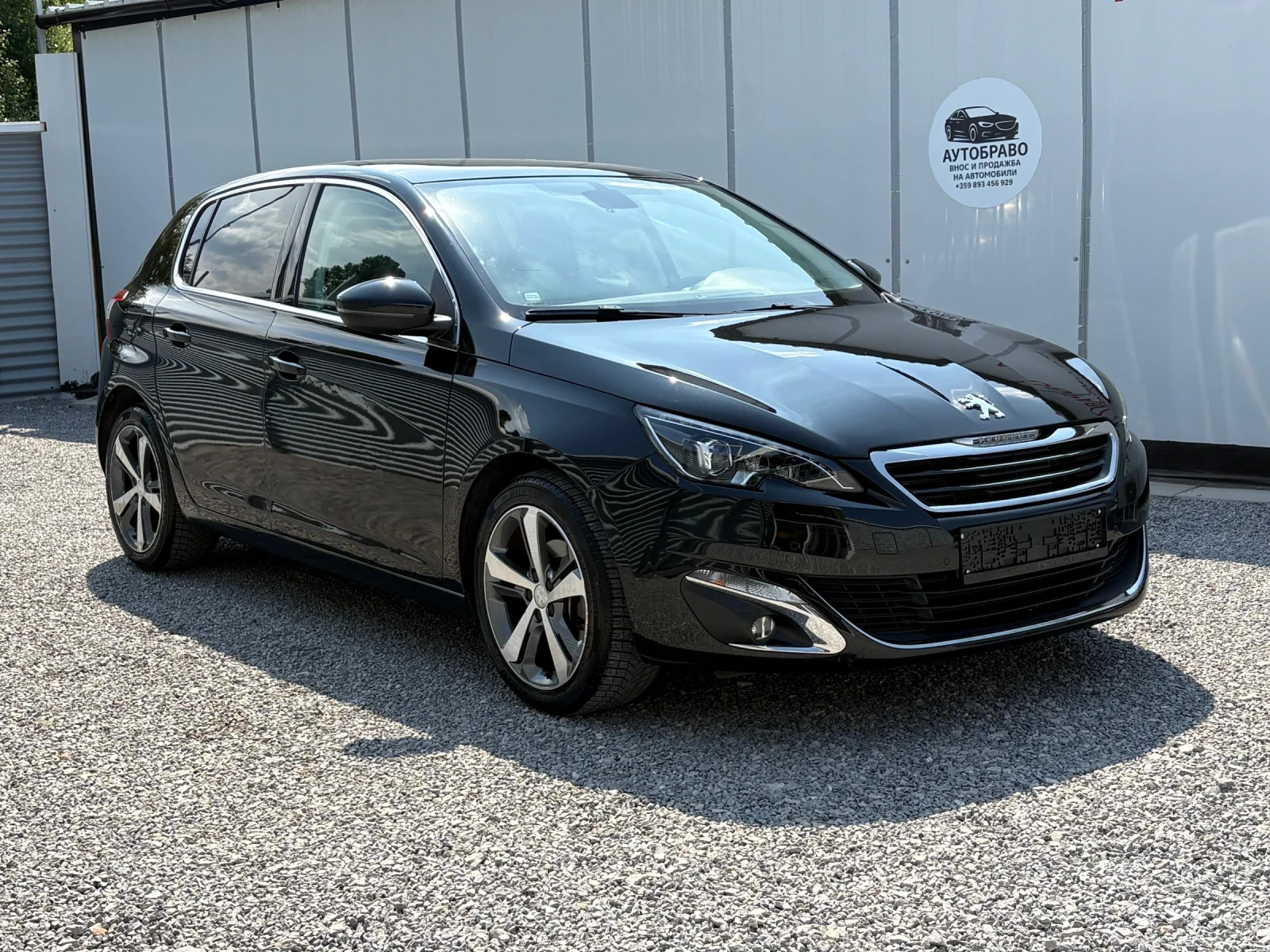 Peugeot 308 1.6HDI-АВТОМАТИК-ПАМОРАМА, снимка 2 - Автомобили и джипове - 55656466