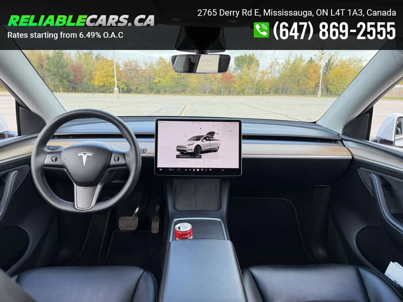 Tesla Model Y LONG RANGE | AWD No-Accident Clean Carfax, снимка 13 - Автомобили и джипове - 56703314