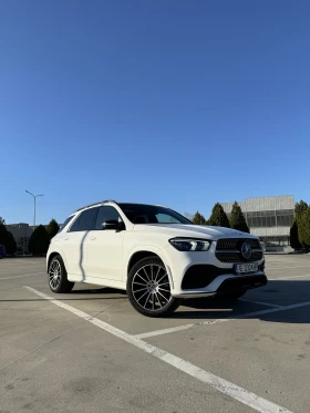 Mercedes-Benz GLE 350 4 MATIC/BURMESTER/AMG/ 21 цола/завиващ заден мост, снимка 1