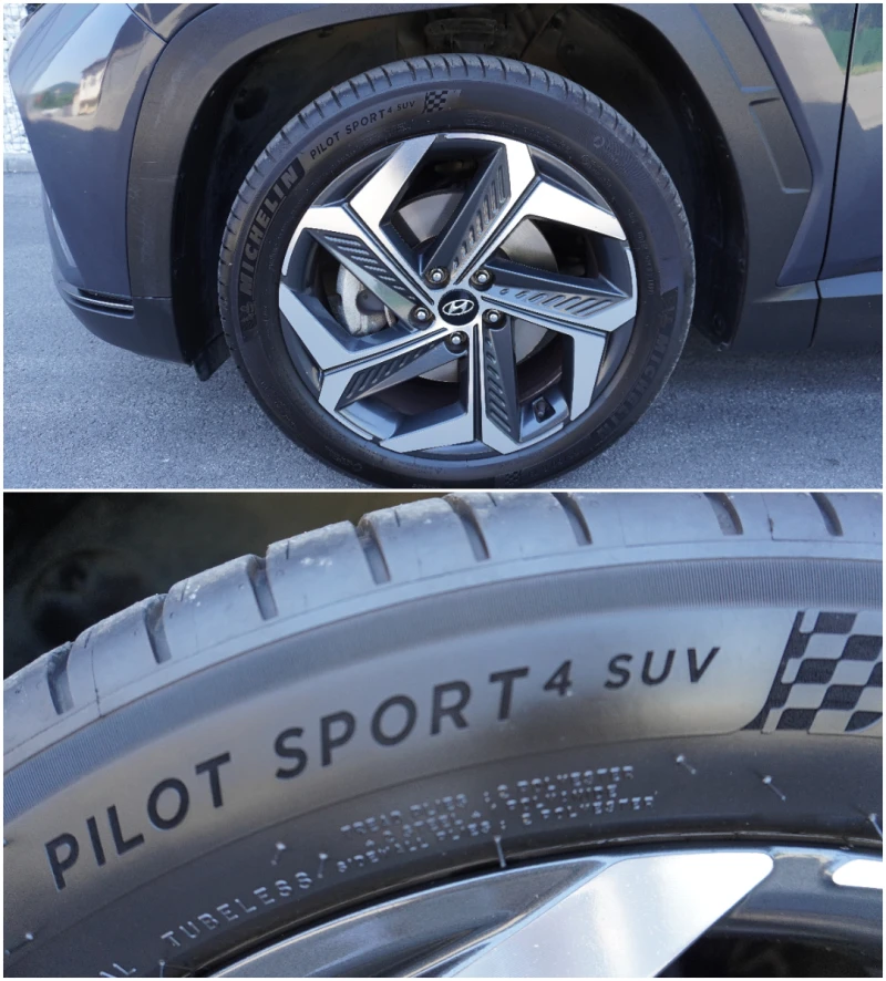 Hyundai Tucson 1.6CRDI MILD HYBRID, КАТО НОВ!!, снимка 16 - Автомобили и джипове - 51567008