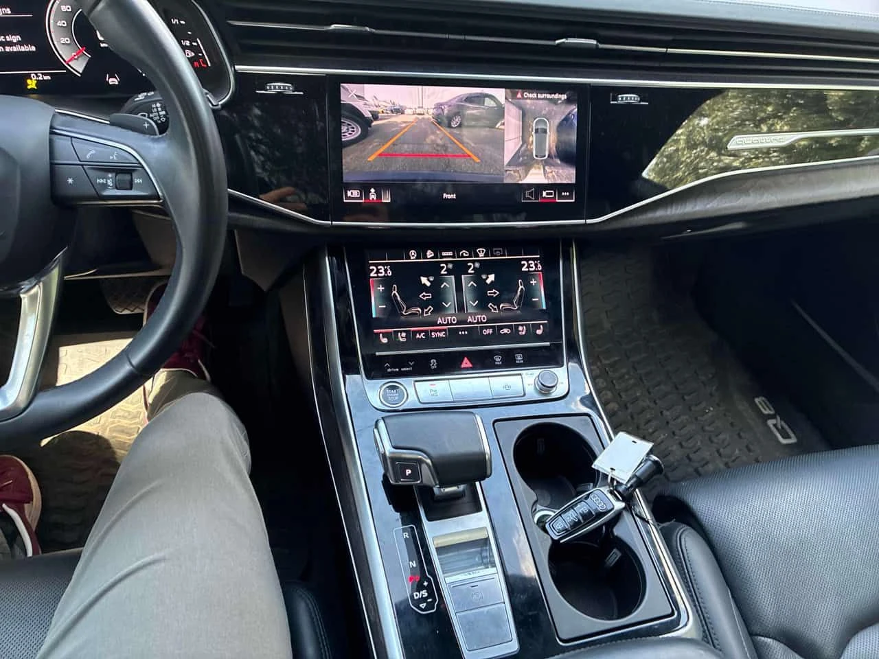 Audi Q8 Technik/ПАНОРАМА/ДИСТРОНИК/360/ОБДУХВАНЕ, снимка 9 - Автомобили и джипове - 54461075