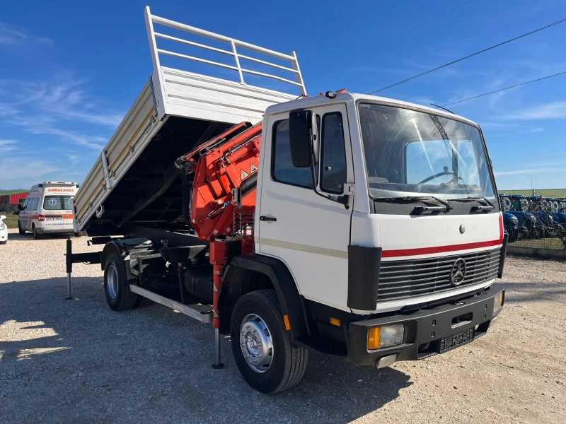 Mercedes-Benz 1320 САМОСВАЛ С КРАН, снимка 1 - Камиони - 49400186