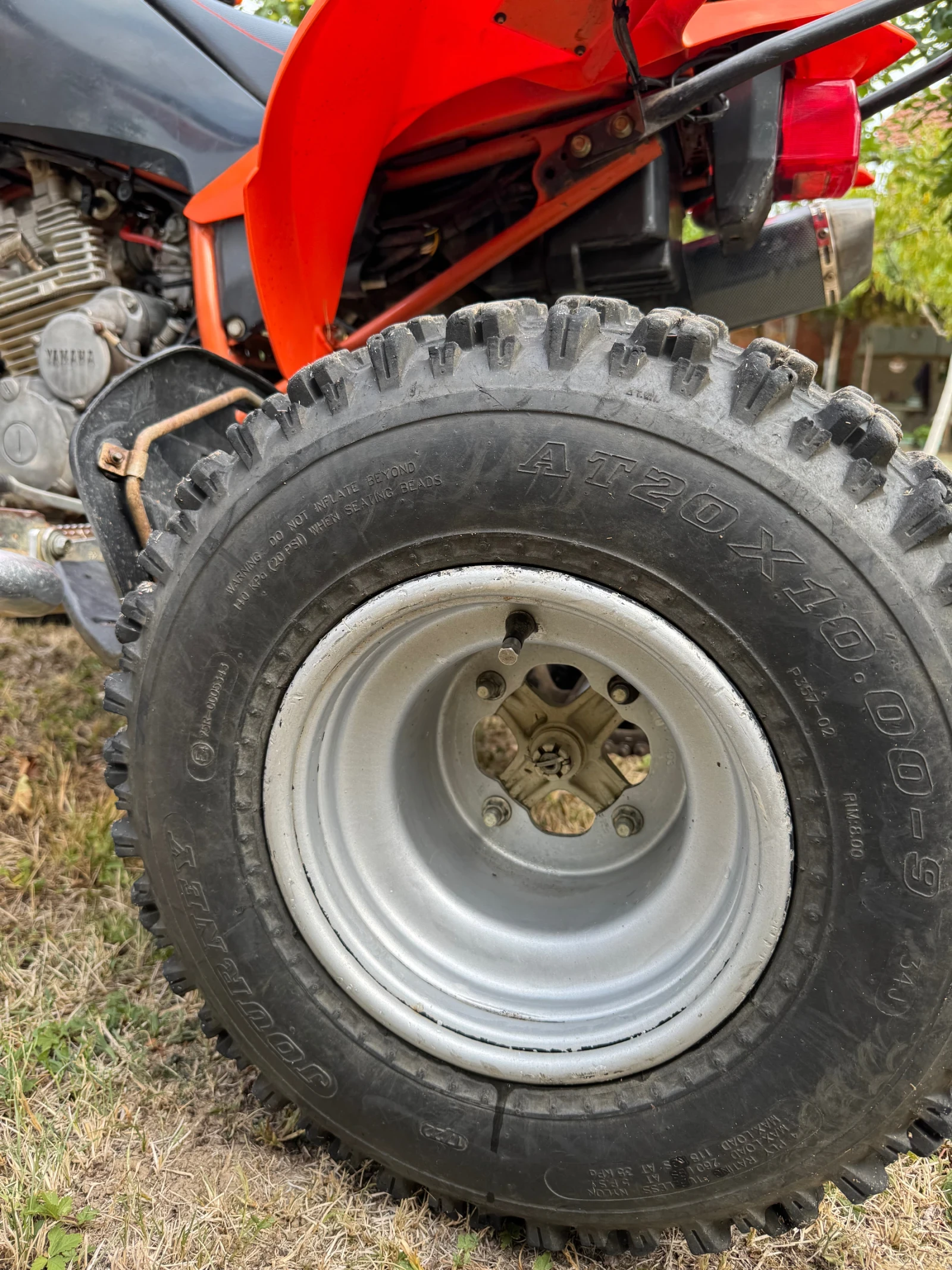 Yamaha Raptor, снимка 15 - Мотоциклети и мототехника - 55134551