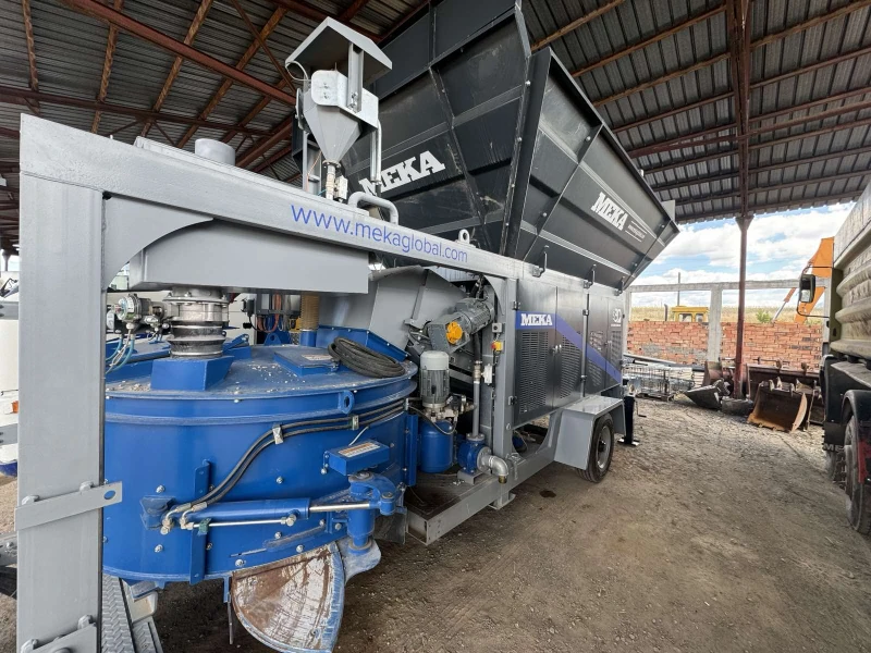 Бетон миксер Друга марка MEKA MB 30 Бетонов възел, снимка 2 - Индустриална техника - 52666868