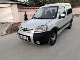 Peugeot Partner 1.6HDI.90 + КЛИМА. 2007г ТОП 7местен., снимка 1