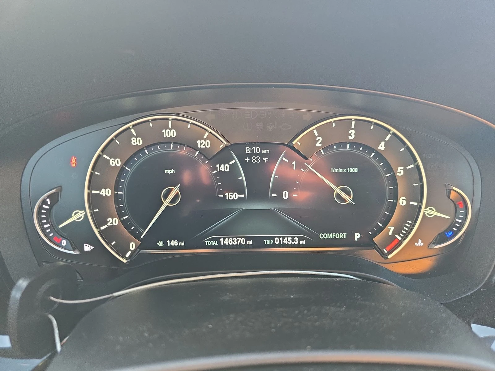 BMW 540 ДИГИТАЛНО* ТАБЛО* ПОДГРЕВ* КАМЕРА* КЕЙЛЕС* LANE* A - изображение 10