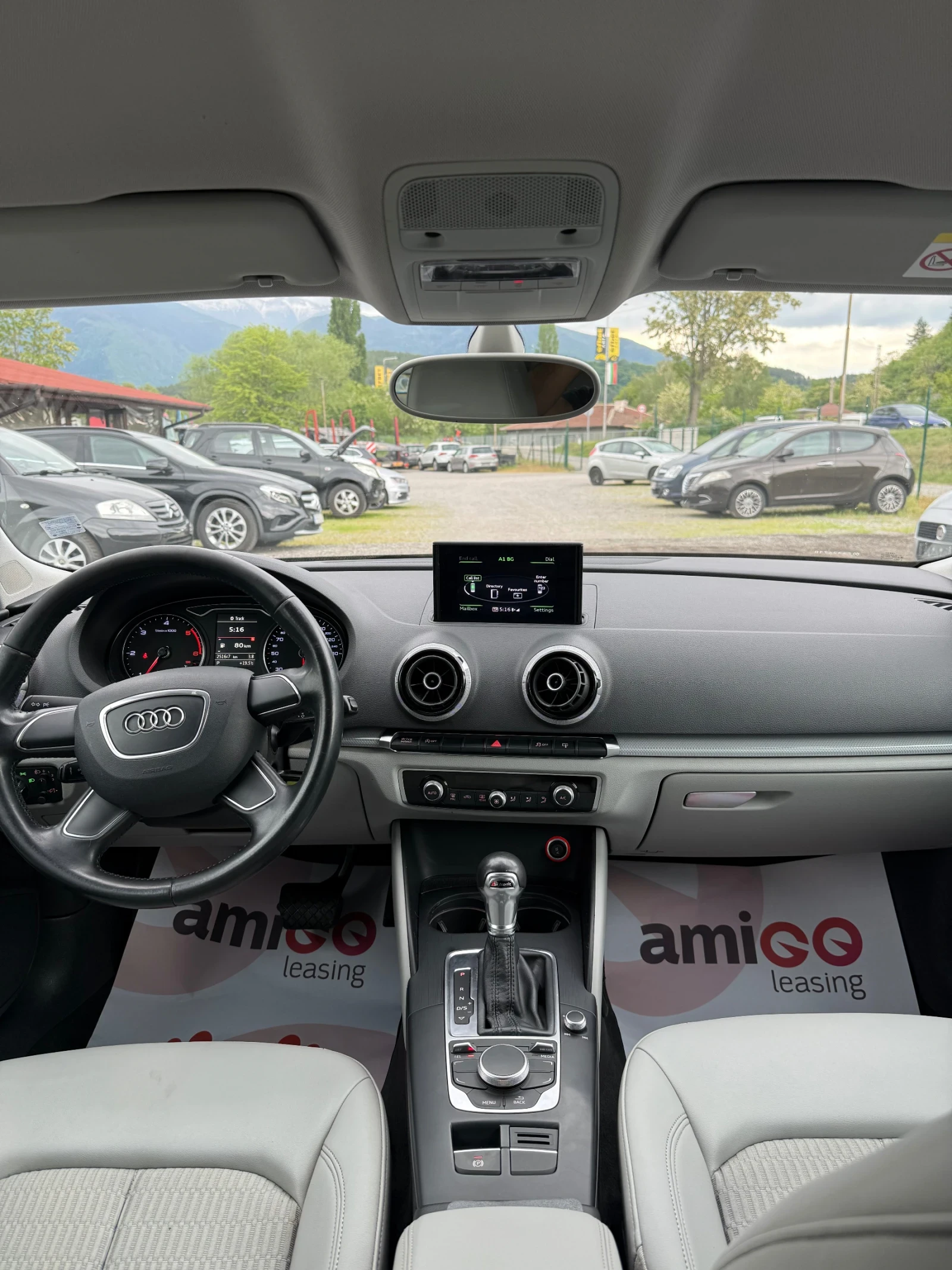 Audi A3 2.0TDI, Автомат, Кожа, Италия , снимка 9 - Автомобили и джипове - 54606097