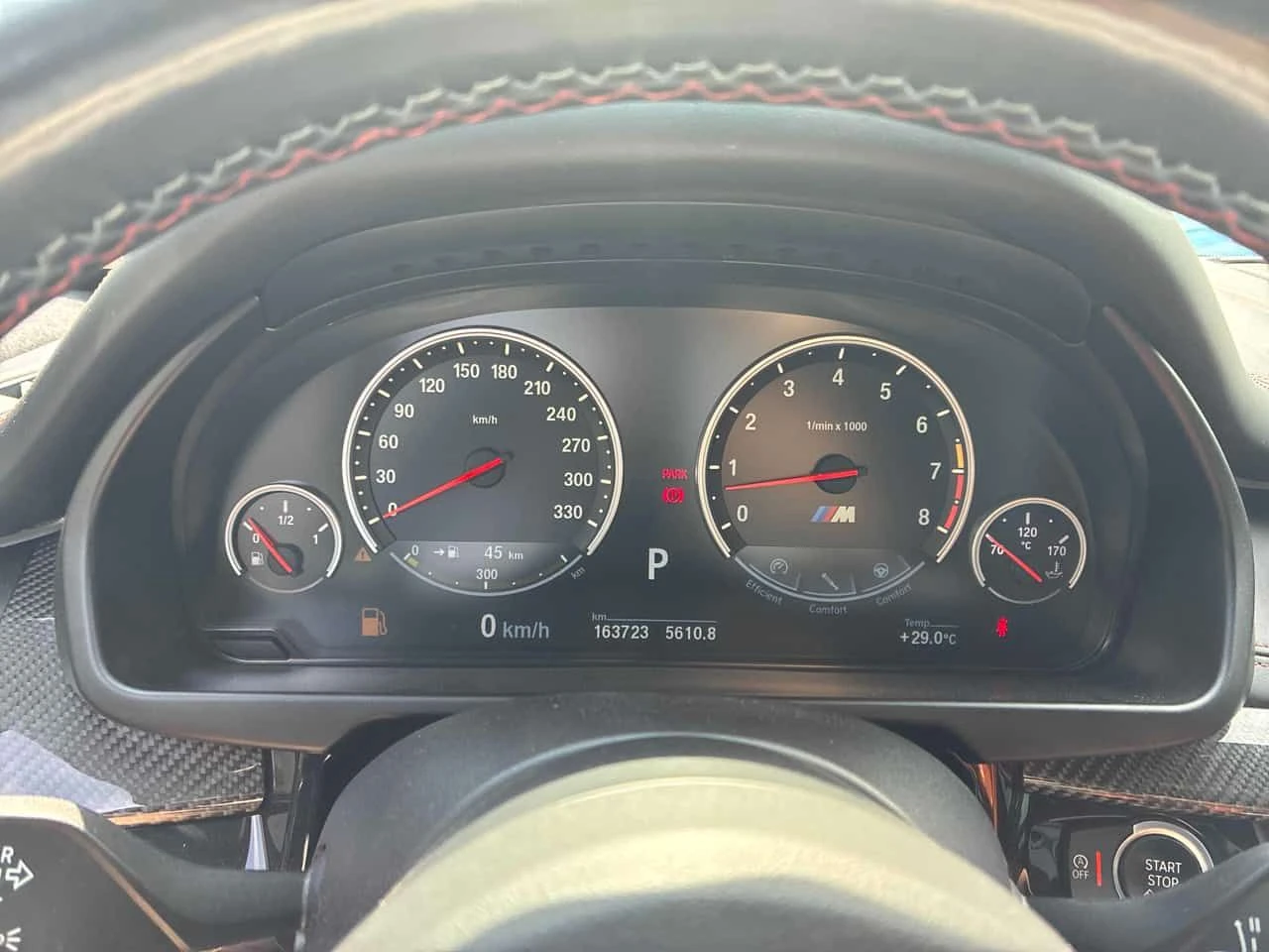 BMW X5M * AWD 4dr * CARFAX * ЦЕНА ДО БГ, снимка 12 - Автомобили и джипове - 54838012