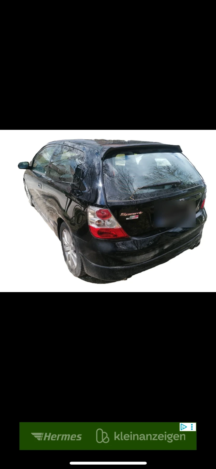 Honda Civic 1.6 V-TEC / SPORT / НОВ ВНОС, снимка 3 - Автомобили и джипове - 55115876