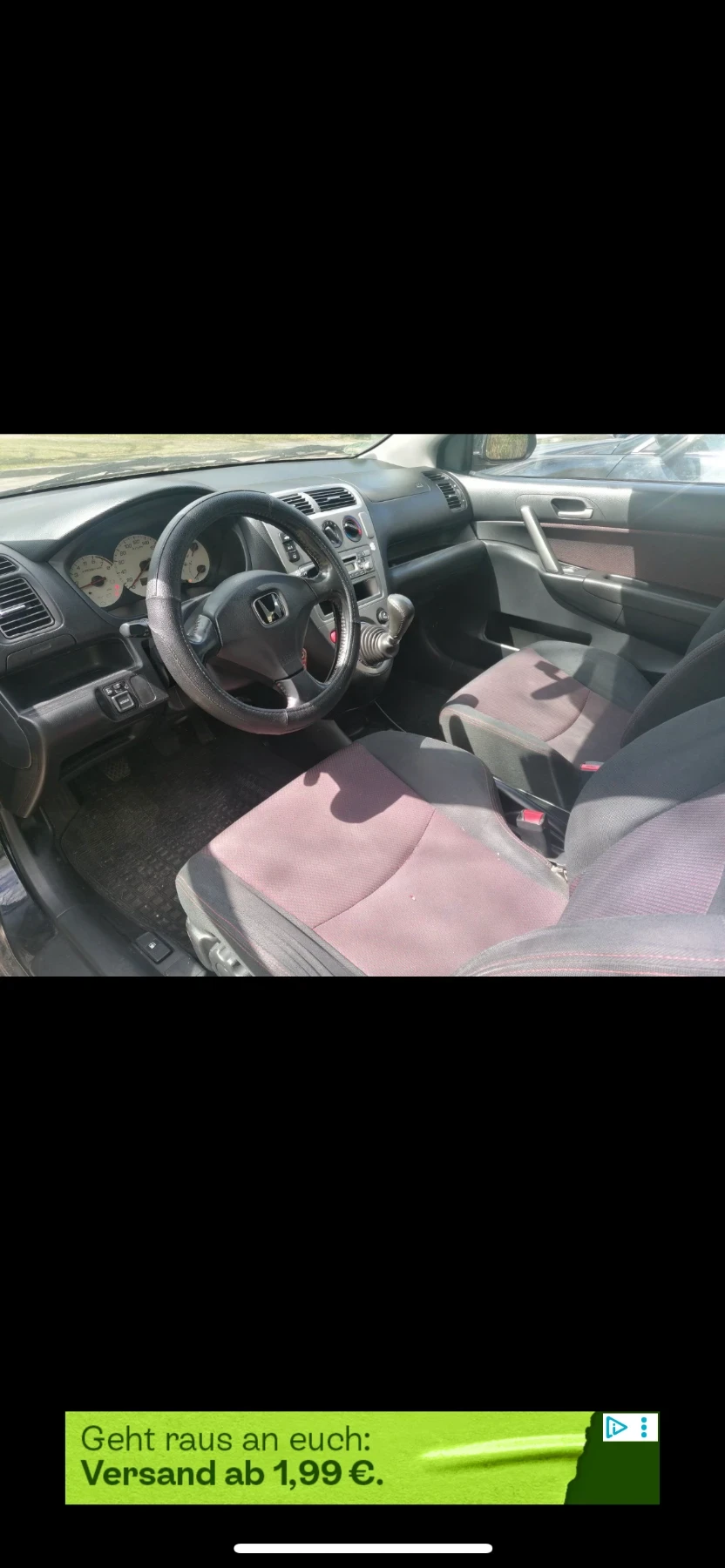 Honda Civic 1.6 V-TEC / SPORT / НОВ ВНОС, снимка 6 - Автомобили и джипове - 55115876