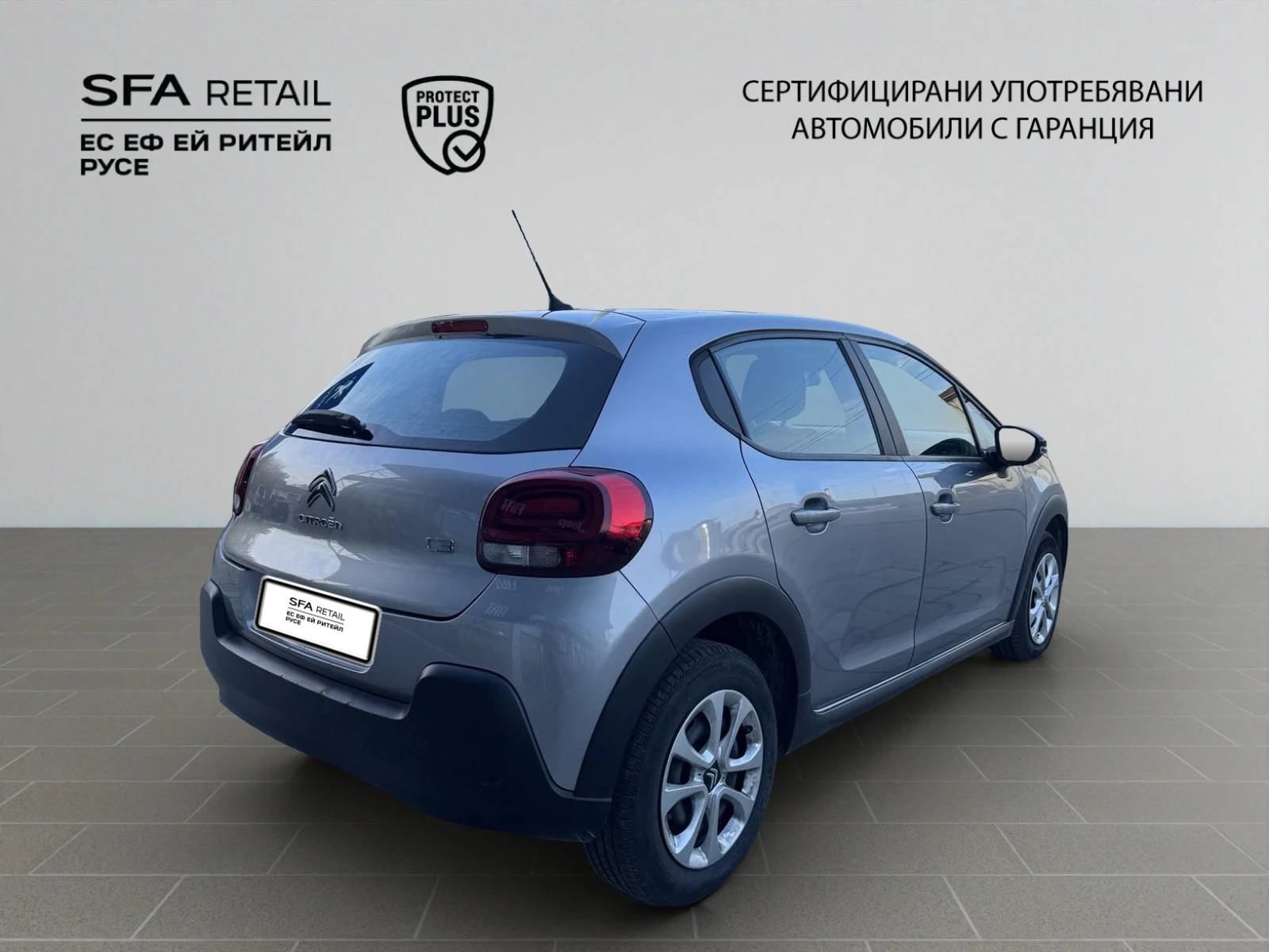 Citroen C3 1.2 PureTech 82hp BVM5 Е6//2002R15, снимка 7 - Автомобили и джипове - 55445401