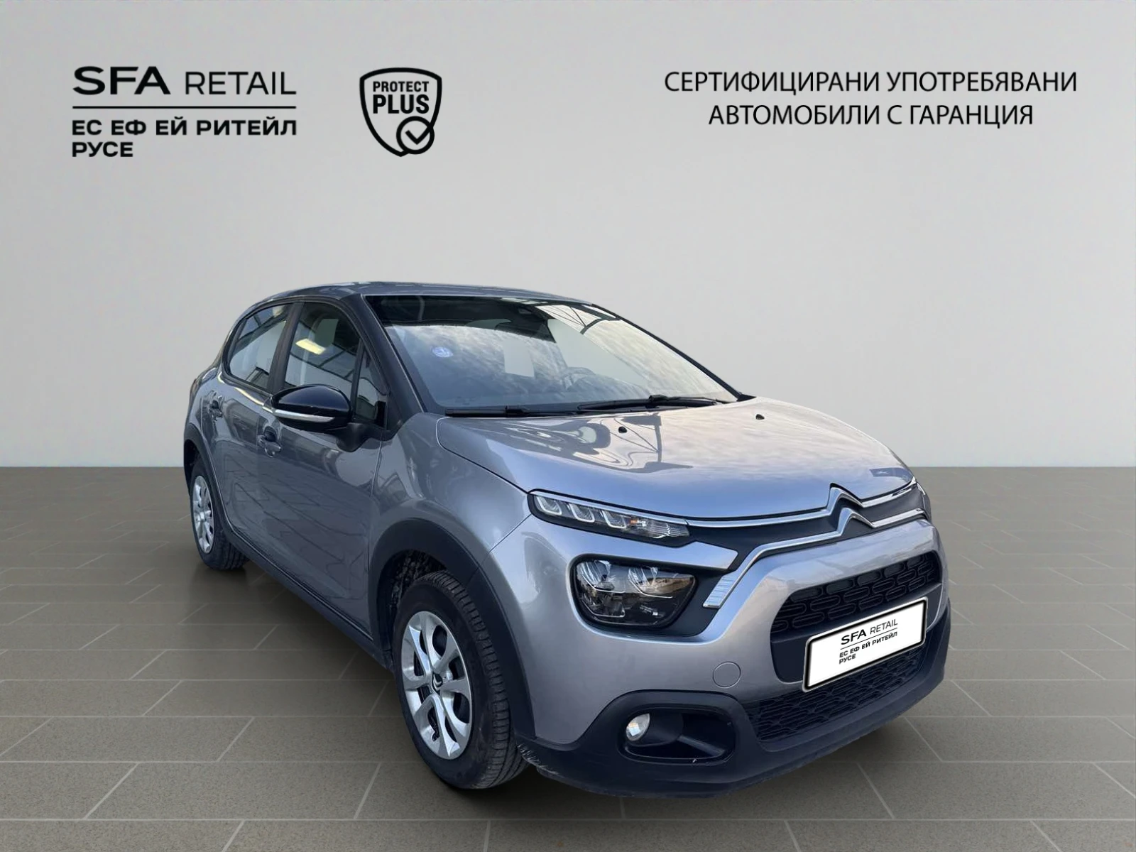 Citroen C3 1.2 PureTech 82hp BVM5 Е6//2002R15, снимка 3 - Автомобили и джипове - 55445401