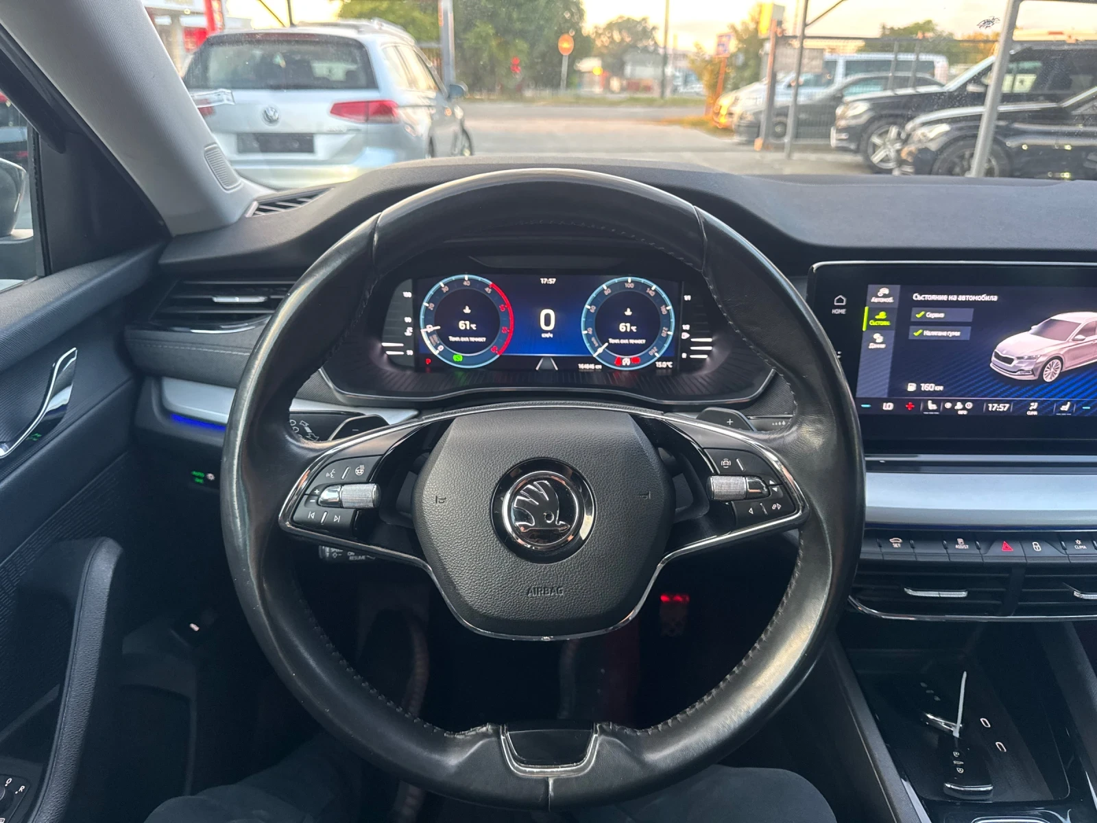 Skoda Octavia 2.0TDI 150k.c AVTOMAT MATRIX, снимка 13 - Автомобили и джипове - 56220508