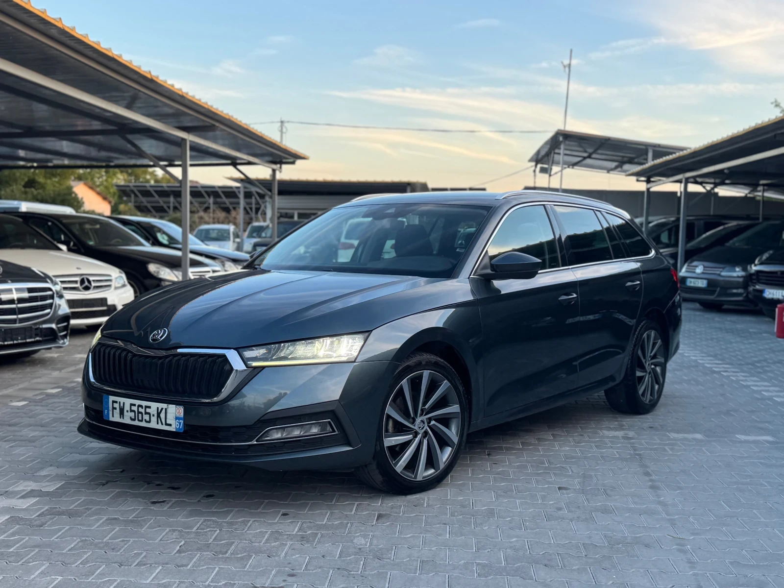 Skoda Octavia 2.0TDI 150k.c AVTOMAT MATRIX, снимка 2 - Автомобили и джипове - 56220508