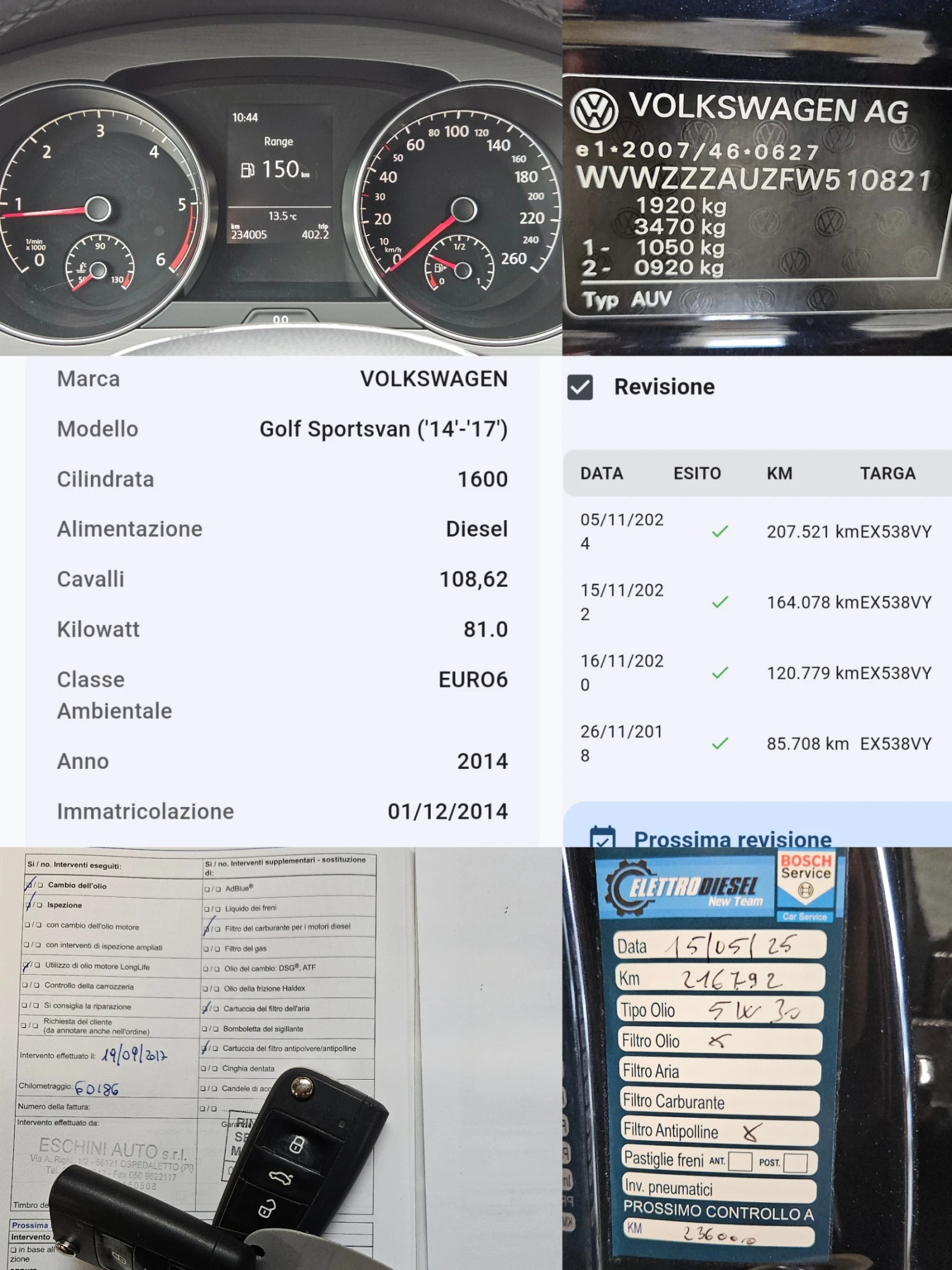 VW Sportsvan 1.6TDI/ComfortLine/�������� �����������/NAVI/EURO6 | Mobile.bg � ����������� 12
