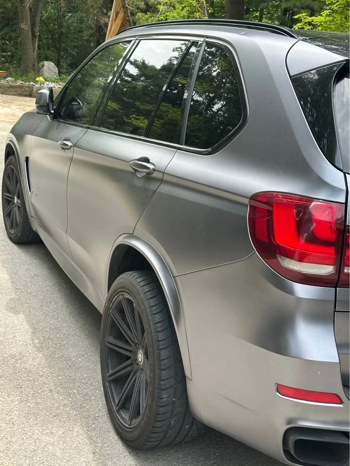 BMW X5 * СИВ САТЕН * ОБДУХВАНЕ * ХЕД-ЪП * М ПАКЕТ, снимка 5 - Автомобили и джипове - 55787160