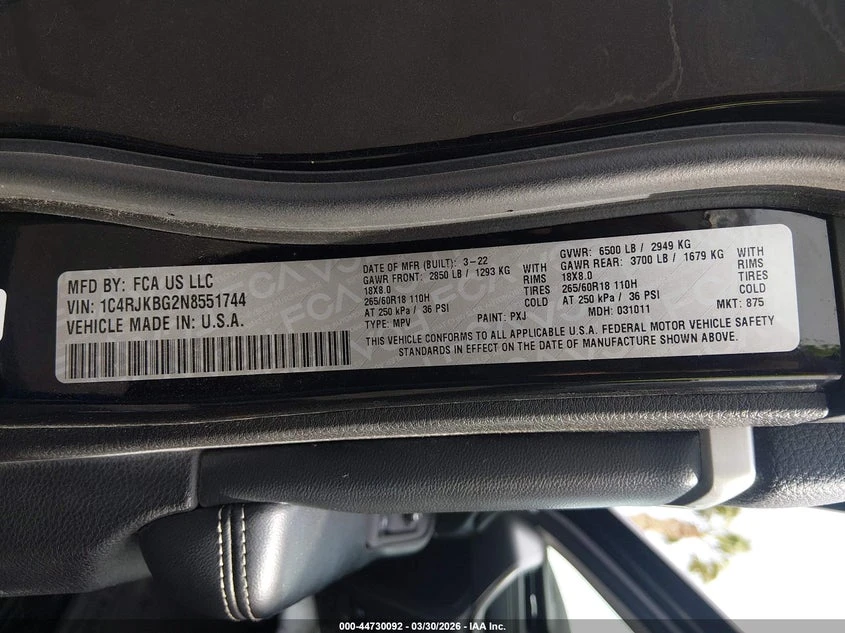 Jeep Grand cherokee 3.6L V-6 DOHC, VVT, 293HP 4X4 Drive | Mobile.bg � ����������� 9