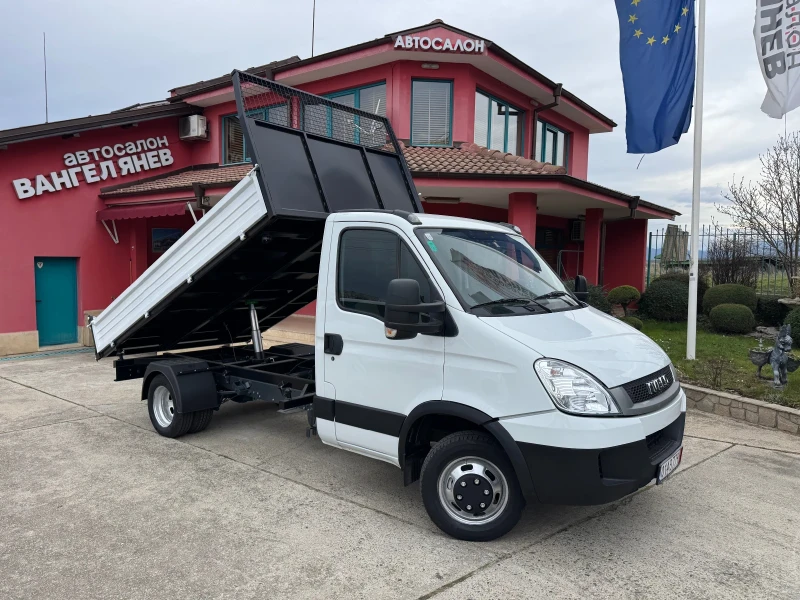 Iveco Daily 3.0HPI* Климатик* Тристранен самосвал* 3.80м кош, снимка 15 - Бусове и автобуси - 52816782