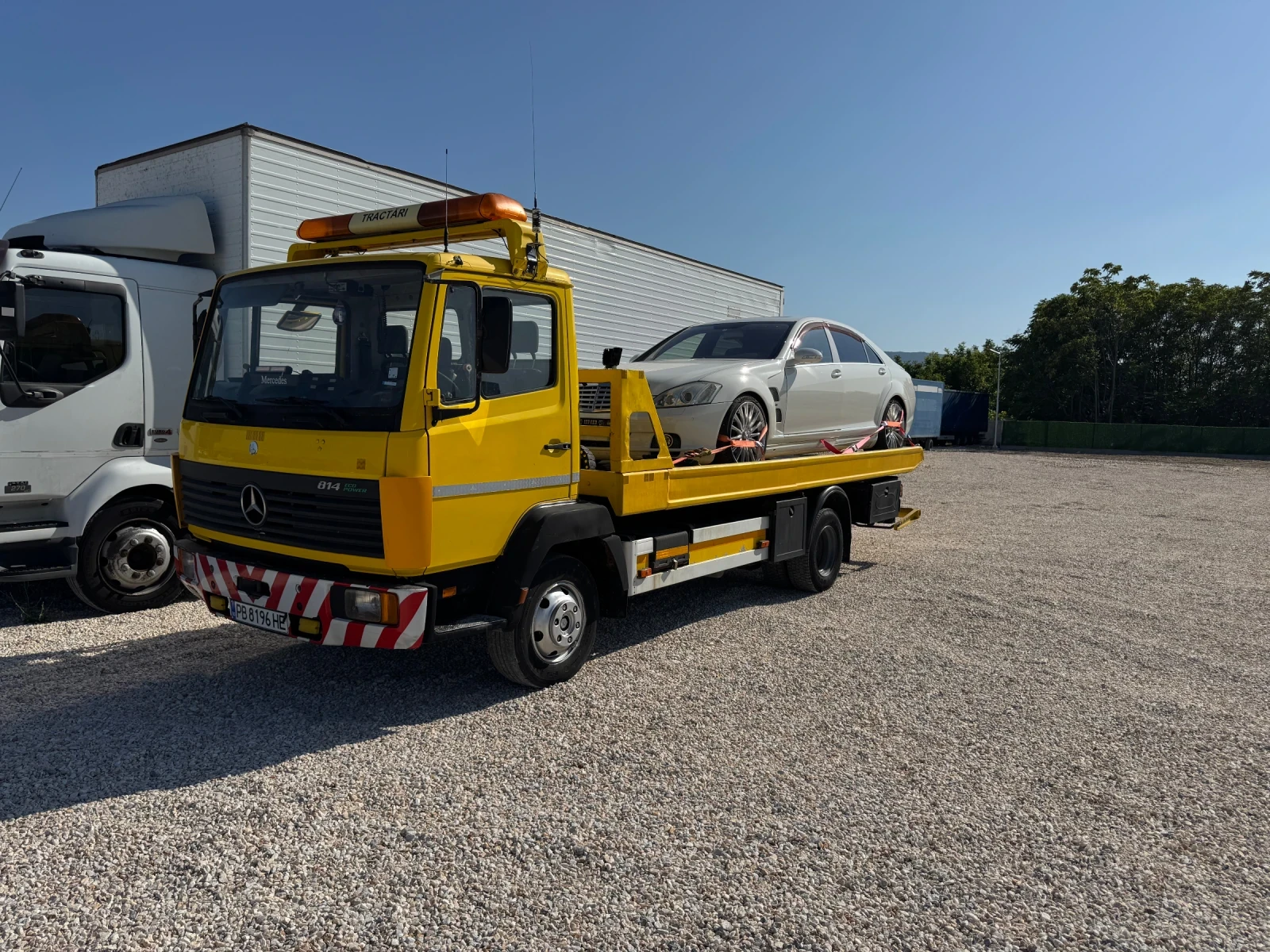 Mercedes-Benz 814 ECO POWER OMARZ-ПЛАТФОРМА-КРАН-ПЪТЕКИ - изображение 10