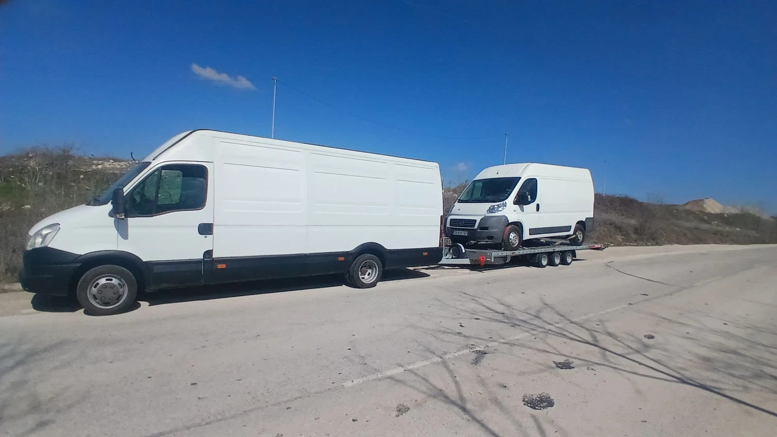 Пътна Помощ Транспортни услуги с Бус и Платформа , снимка 2 - Пътна помощ - 53892558