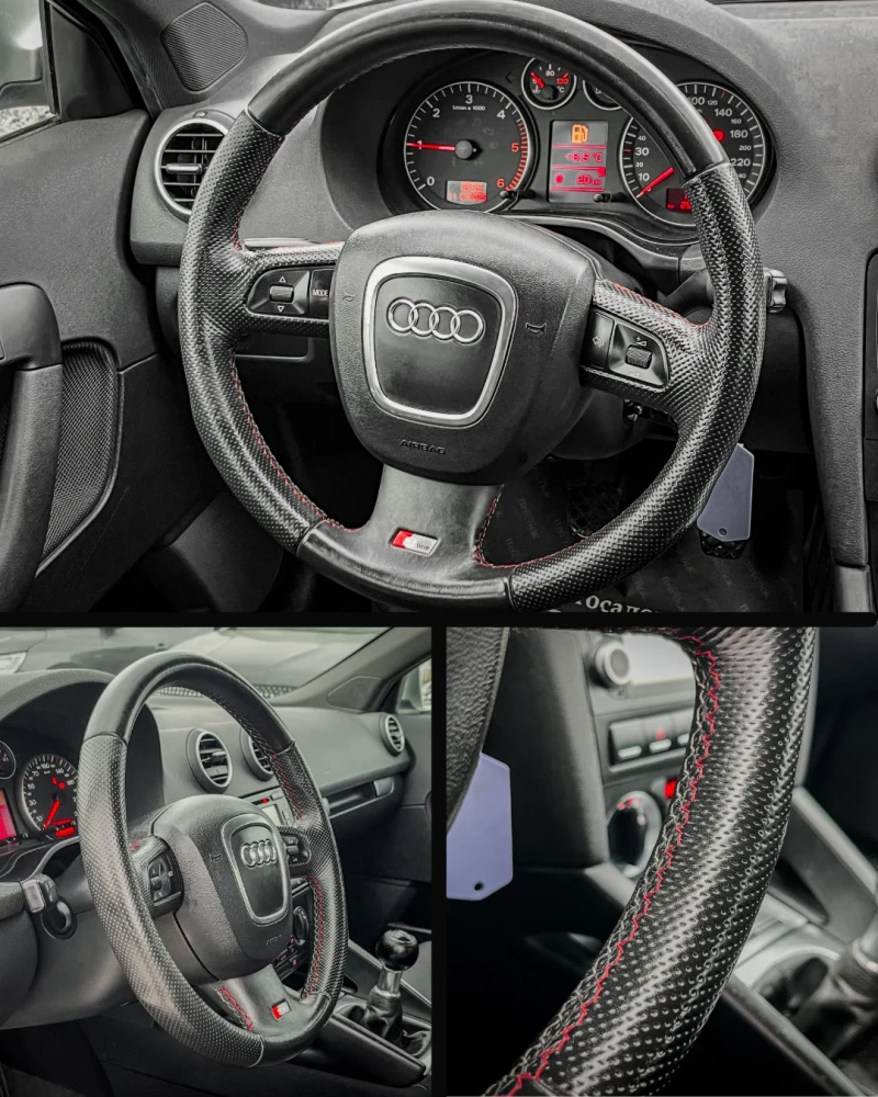 Audi A3 2.0TDI - 8клапана(BMM) - 3xS LINE - S3 PAKET, снимка 13 - Автомобили и джипове - 52753883