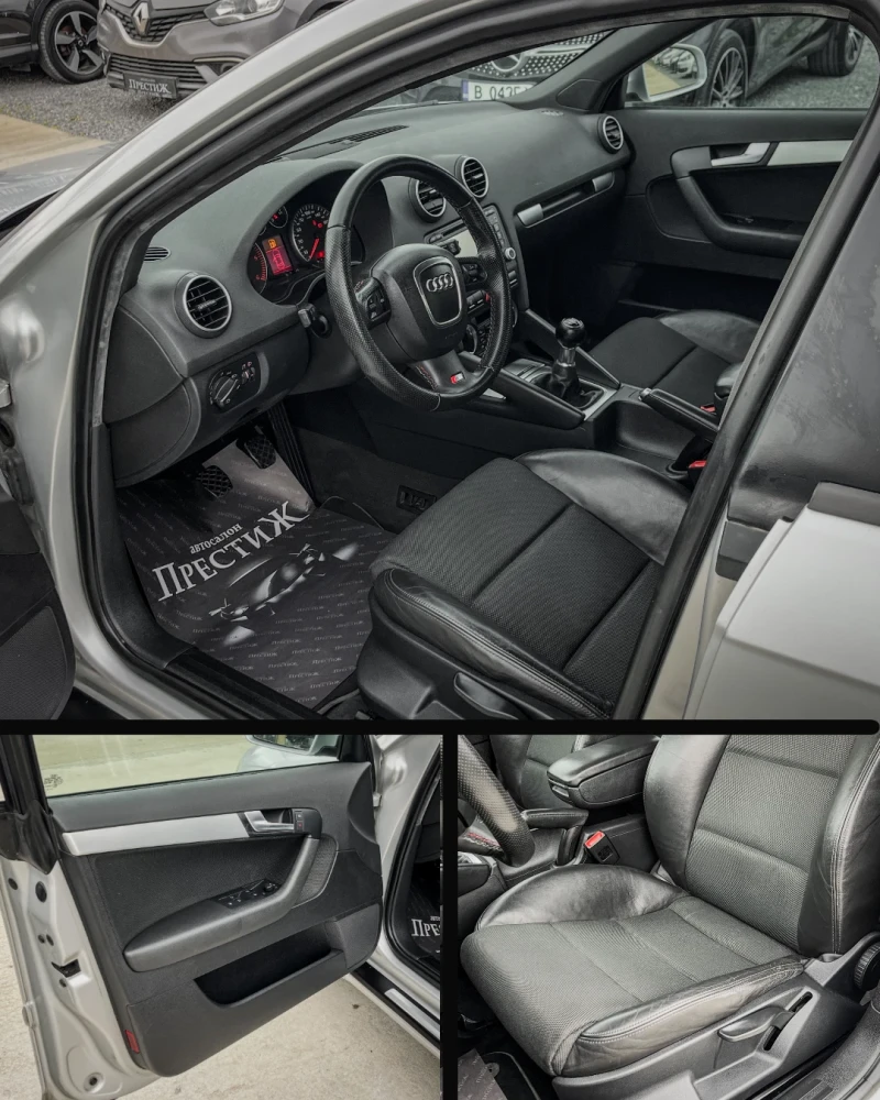 Audi A3 2.0TDI - 8клапана(BMM) - 3xS LINE - S3 PAKET, снимка 9 - Автомобили и джипове - 52753883