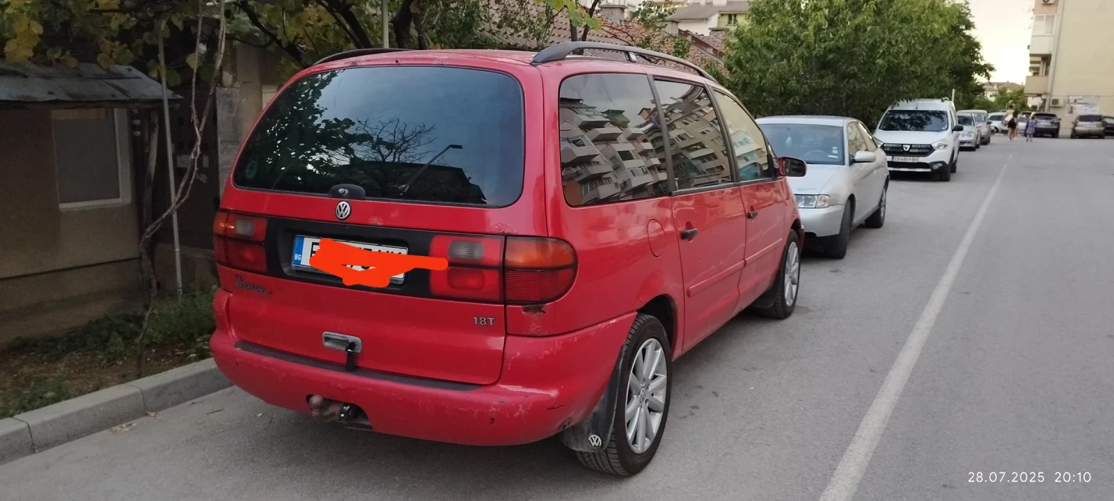 VW Sharan 1.8 турбо 150 коня бензин с газ - изображение 6