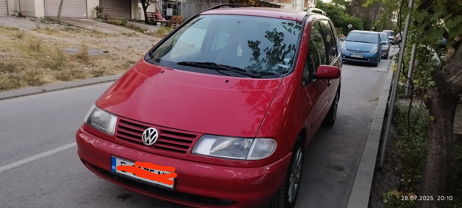 VW Sharan 1.8 турбо 150 коня бензин с газ - изображение 4