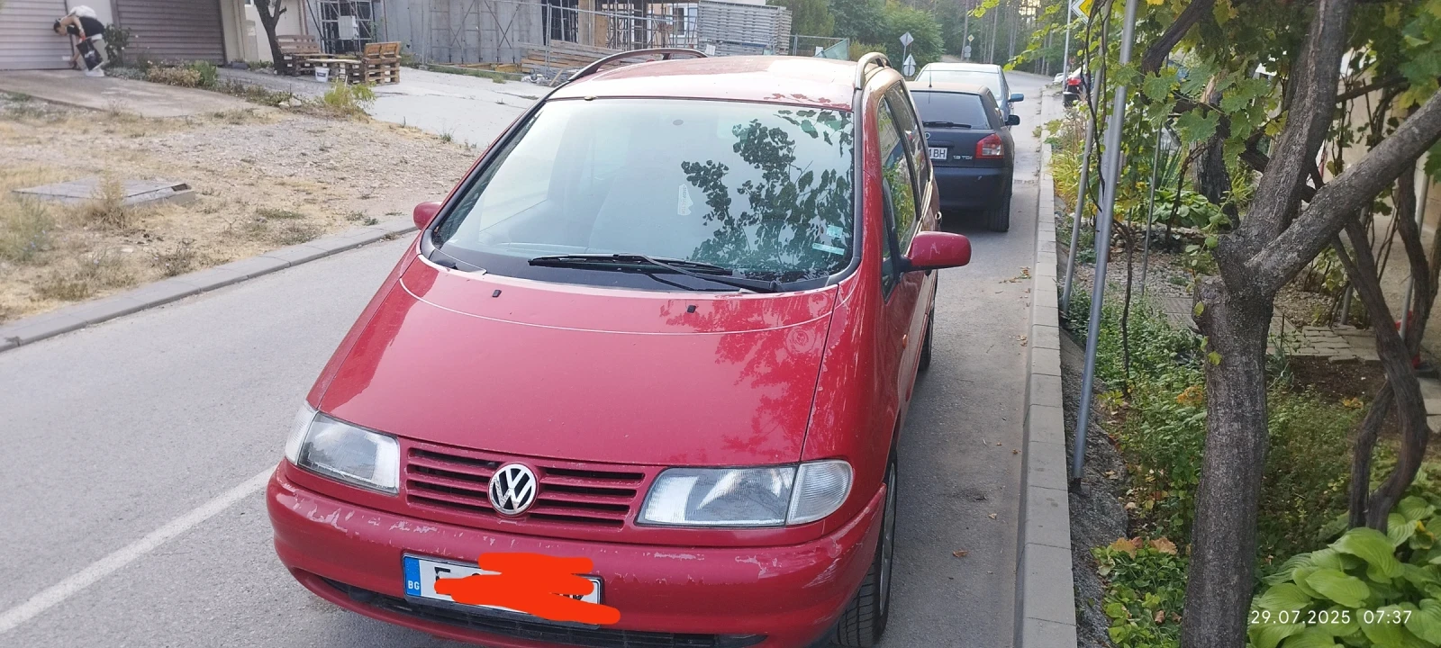 VW Sharan 1.8 турбо 150 коня бензин с газ - изображение 2