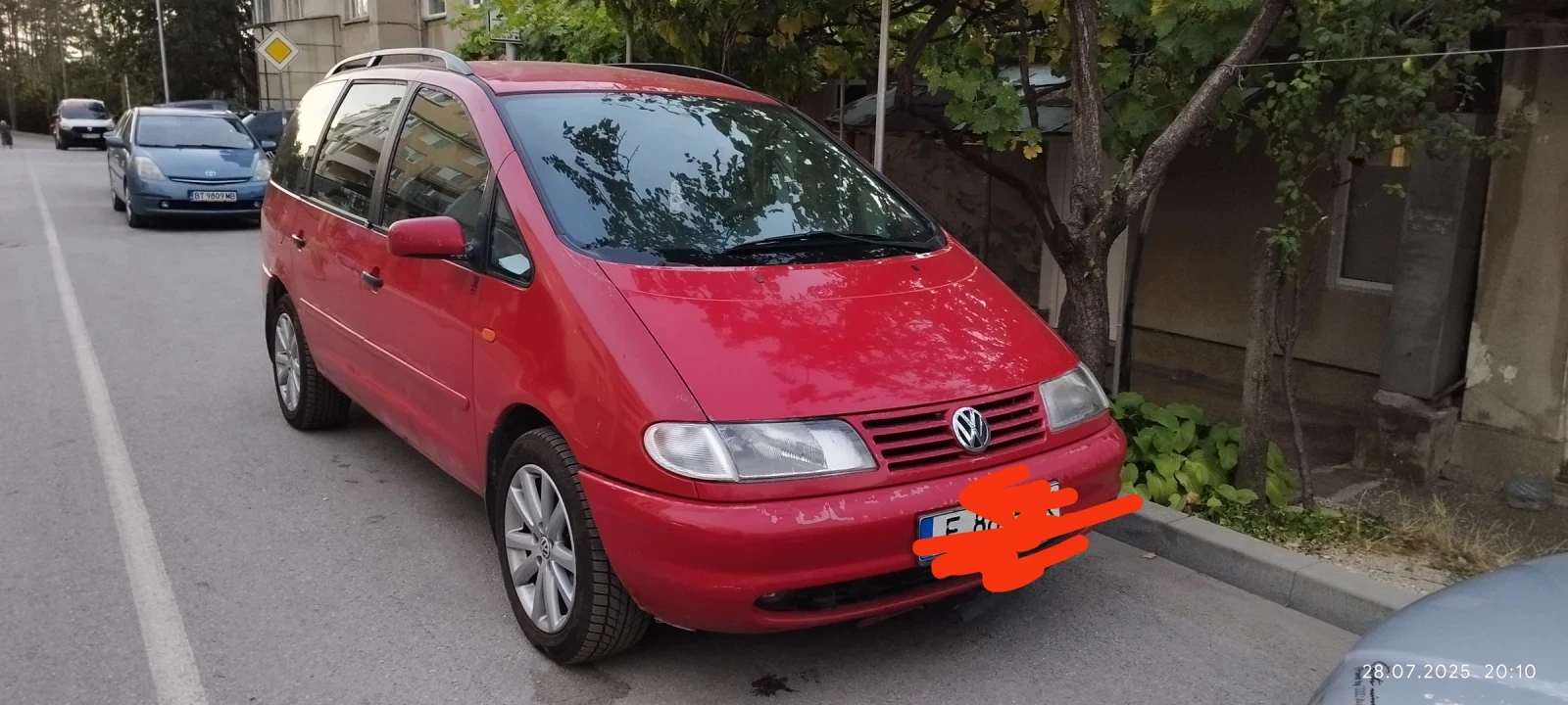 VW Sharan 1.8 турбо 150 коня бензин с газ - изображение 5