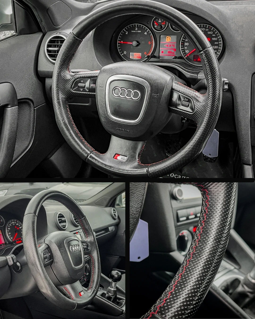 Audi A3 2.0TDI - 8(BMM) - 3xS LINE - S3 PAKET | Mobile.bg   13
