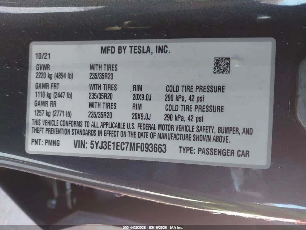 Tesla Model 3 PERFORMANCE DUAL MOTOR AWD/CARFAX/КРАЙНА ЦЕНА БГ , снимка 13 - Автомобили и джипове - 53937612