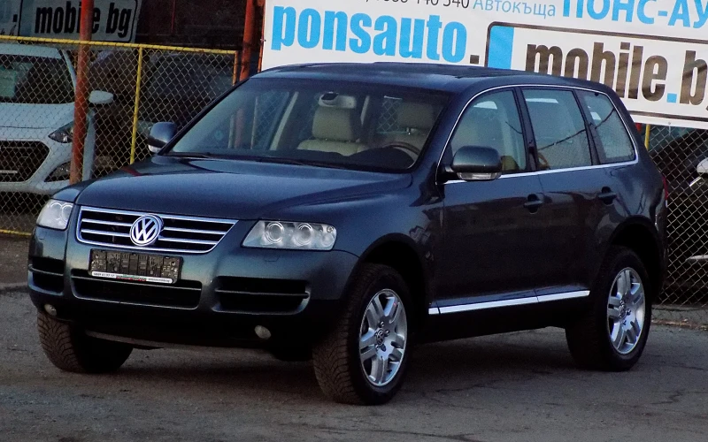 VW Touareg 3.2i/220к./КОЖА/NAVi/РЕАЛНИ КМ/ИТАЛИЯ, снимка 1 - Автомобили и джипове - 48633123