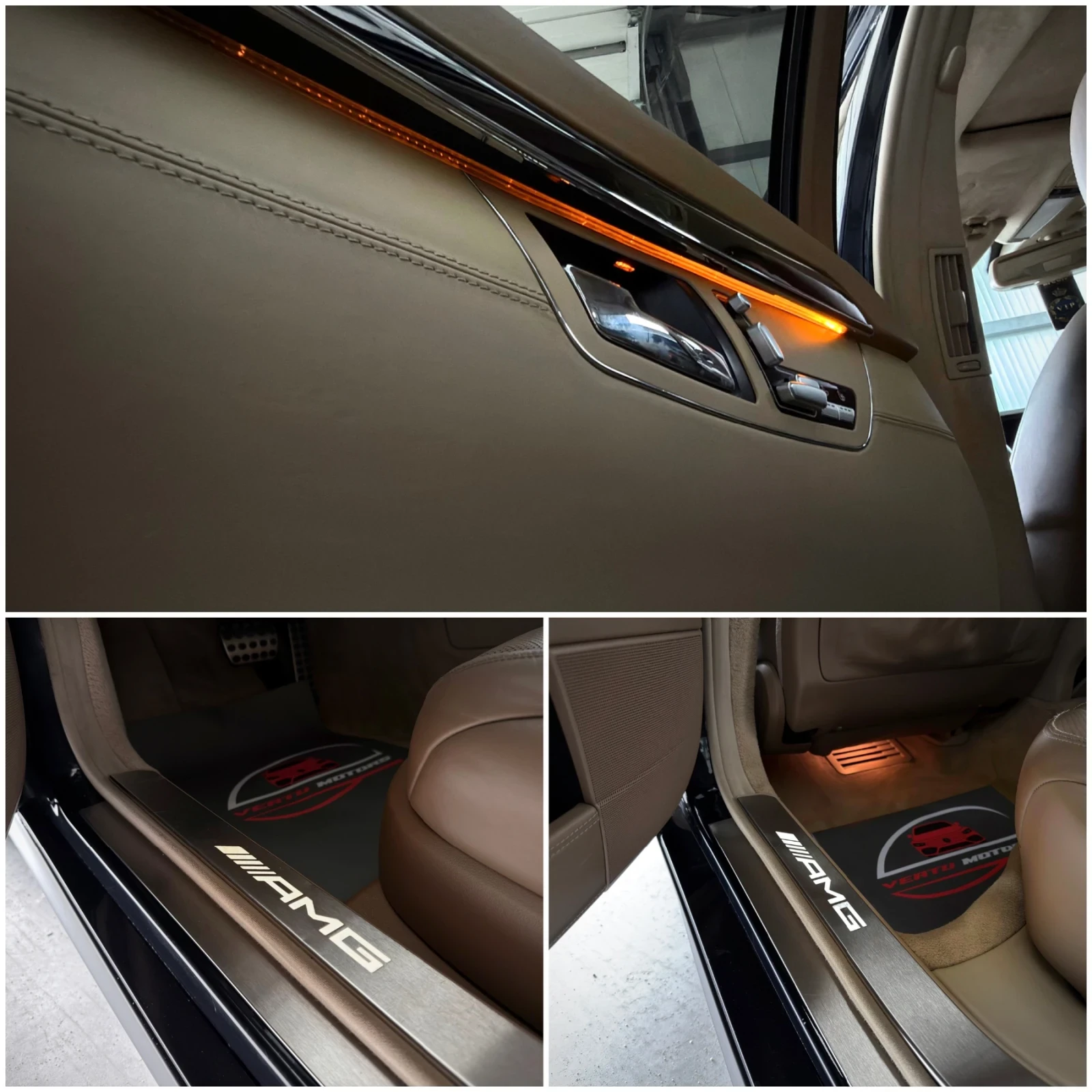 Mercedes-Benz S 500 AMG 6.3/FACE/PANO/NIGHT VISION/SOFT CLOSE/3xTV, снимка 15 - Автомобили и джипове - 55015254