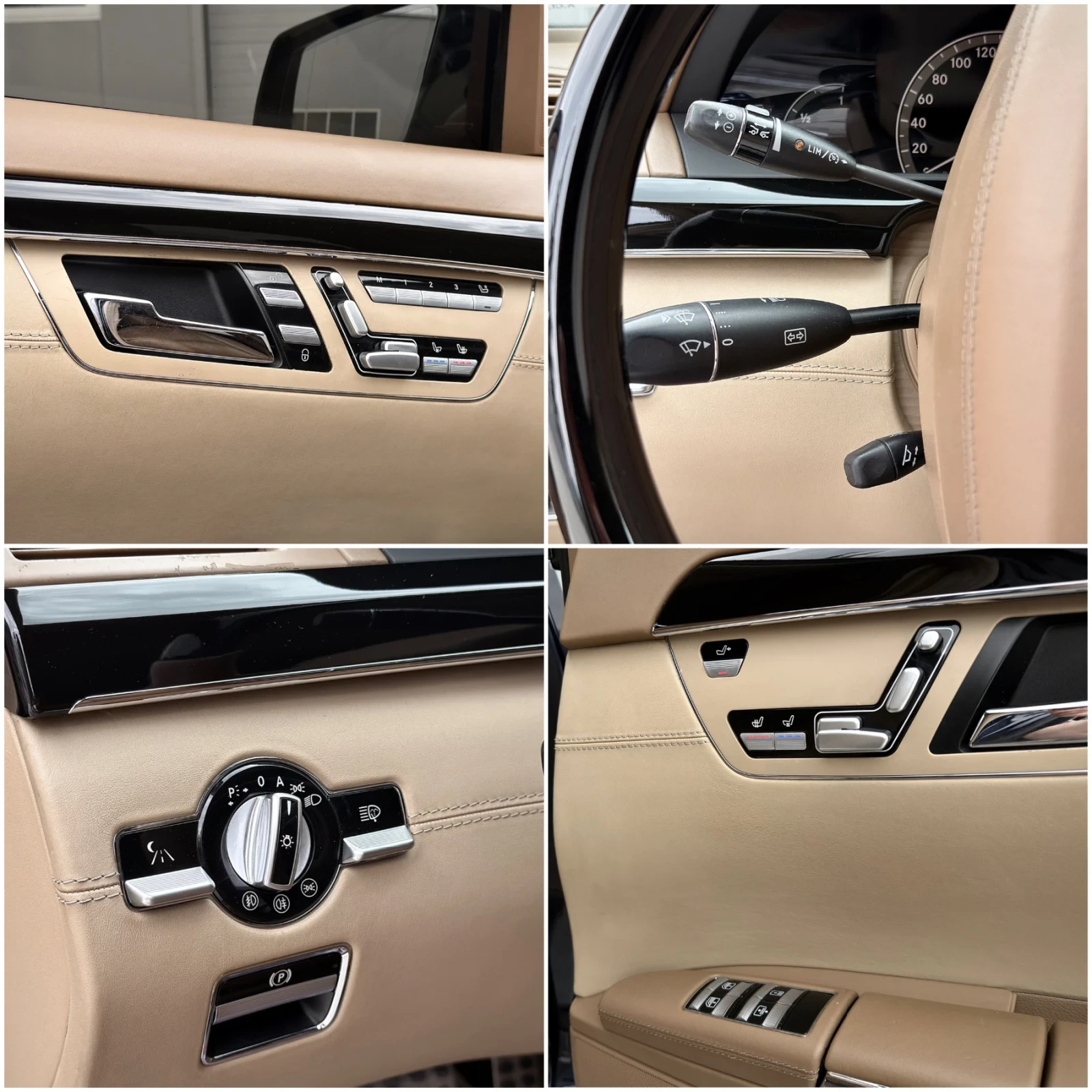 Mercedes-Benz S 500 AMG 6.3/FACE/PANO/NIGHT VISION/SOFT CLOSE/3xTV, снимка 10 - Автомобили и джипове - 55015254