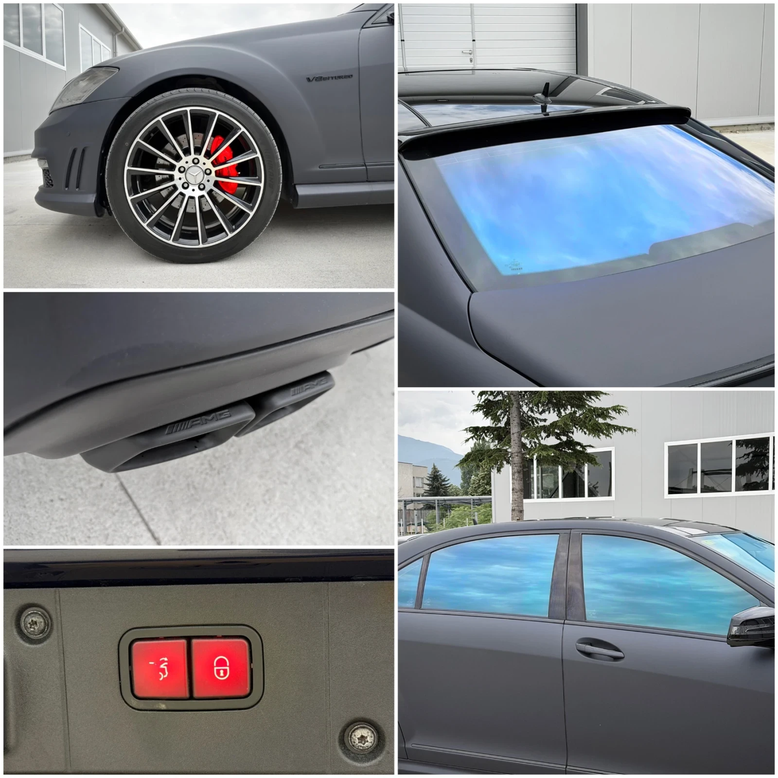 Mercedes-Benz S 500 AMG 6.3/FACE/PANO/NIGHT VISION/SOFT CLOSE/3xTV, снимка 9 - Автомобили и джипове - 55015254