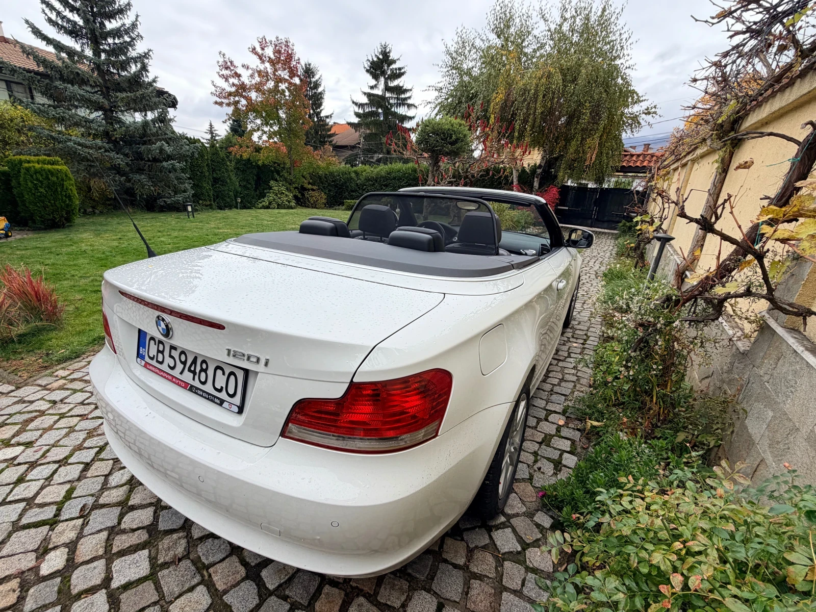 BMW 120 i кабрио, снимка 5 - Автомобили и джипове - 56681034