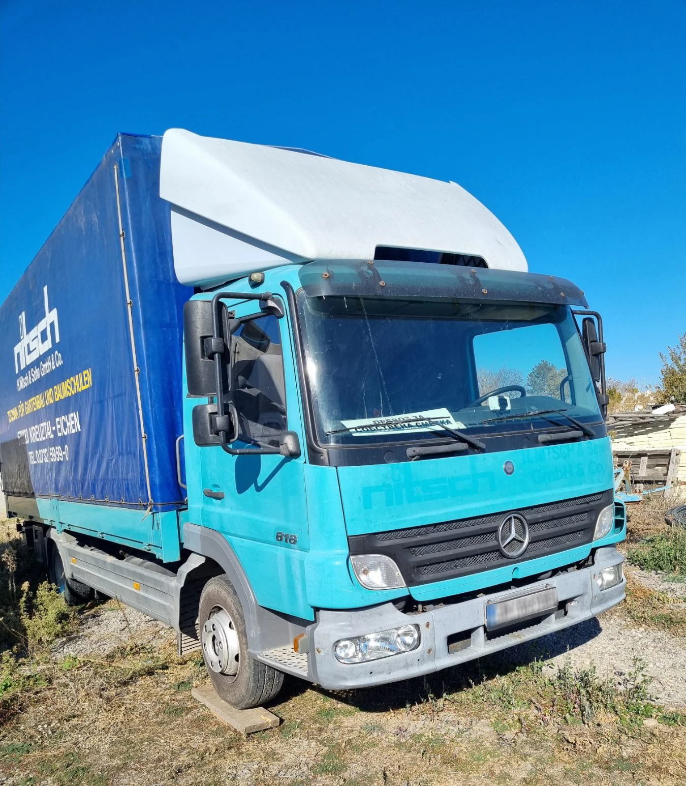 Mercedes-Benz Atego 818, снимка 2 - Камиони - 53855271