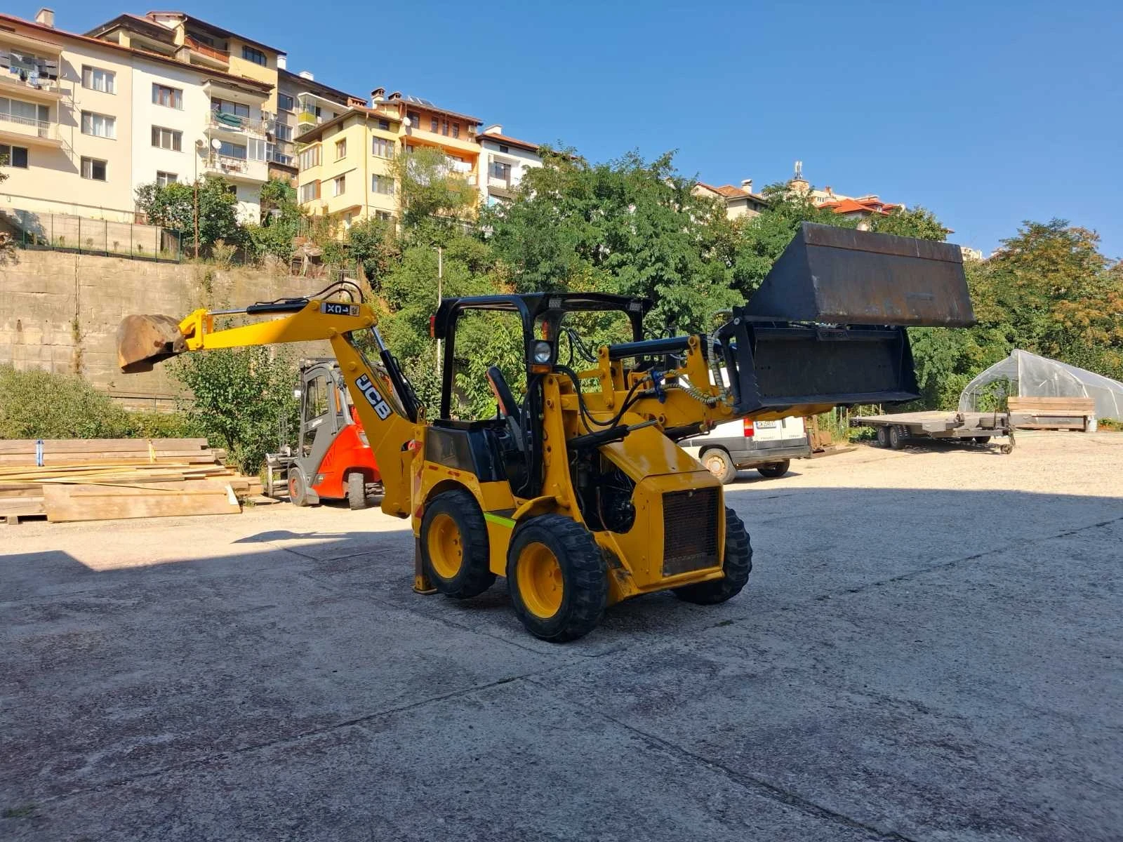 Багер JCB 1cx, снимка 8 - Индустриална техника - 56103636