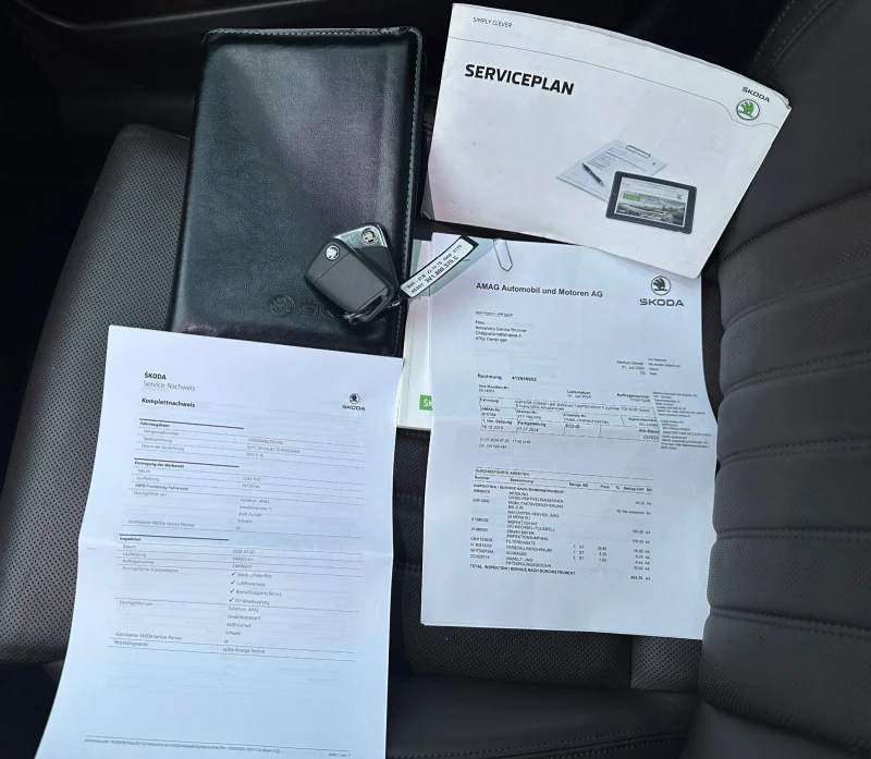 Skoda Superb Lauren&Klement 2.0TDI DSG 4x4 SWISS, снимка 14 - Автомобили и джипове - 52775805