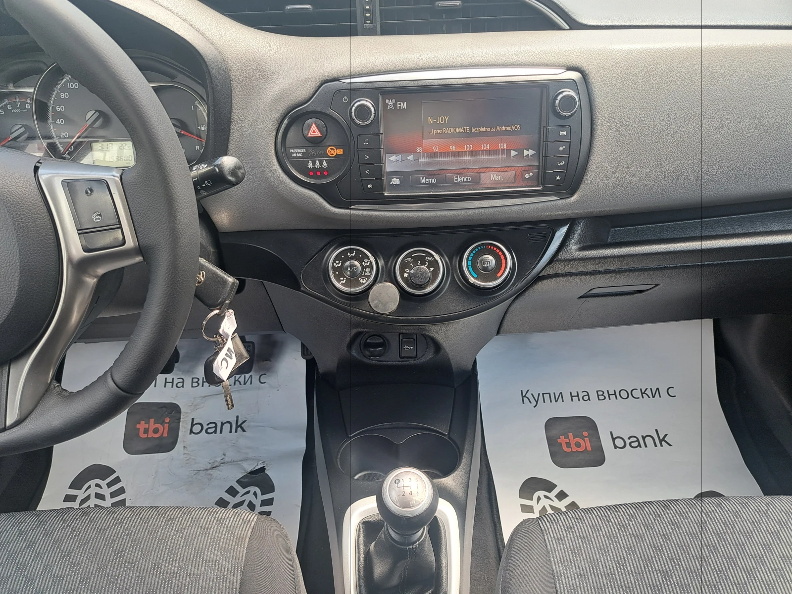 Toyota Yaris 1.33VVT-I-CAMERA-LED-ПЕРФЕКТНА - изображение 9