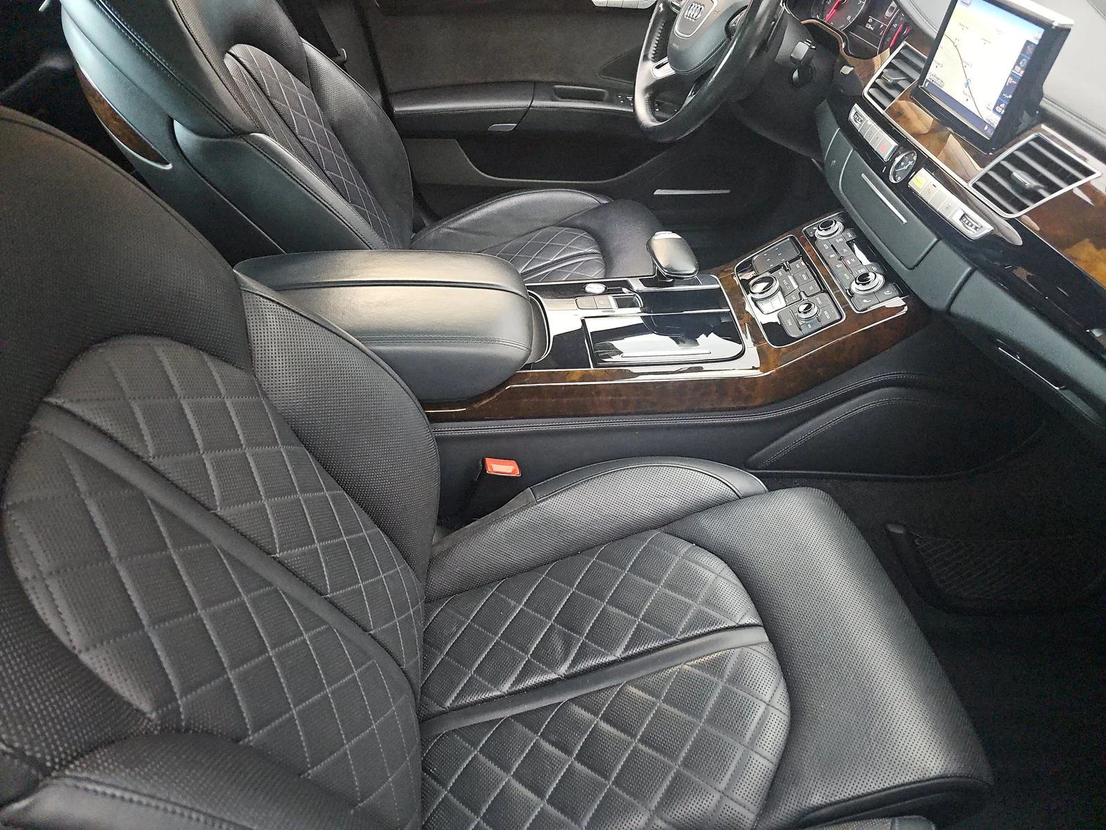 Audi A8 L* QUATTRO* BLACK OPTIC* HEAD UP* MASSAGES* BOSE*  | Mobile.bg — изображение 13