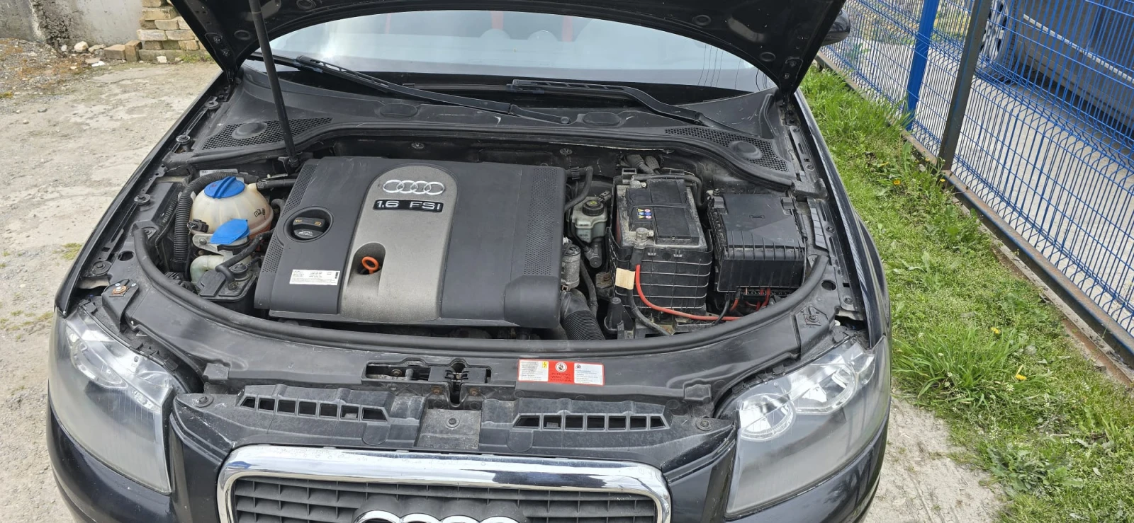 Audi A3 1.6 fsi 116 hp, снимка 10 - Автомобили и джипове - 54273717