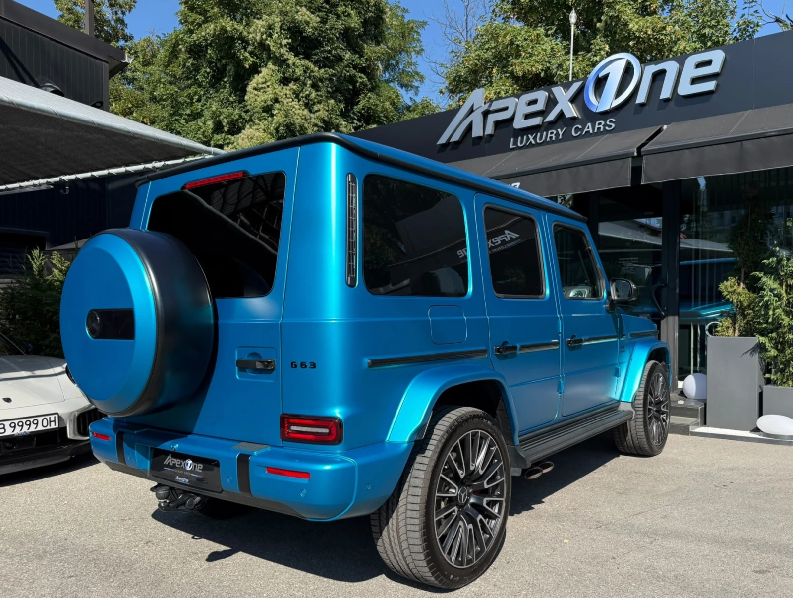 Mercedes-Benz G 63 AMG A22/BURM/MANUFAKTUR HYPERBLUE MAGNO, снимка 6 - Автомобили и джипове - 55628354