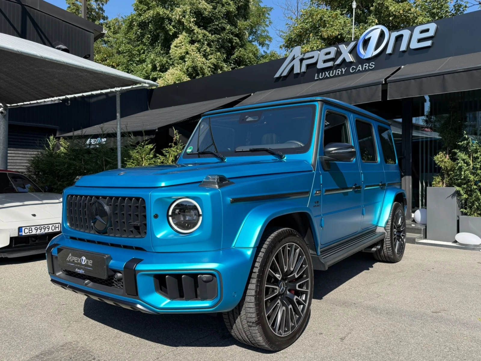 Mercedes-Benz G 63 AMG A22/BURM/MANUFAKTUR HYPERBLUE MAGNO, снимка 2 - Автомобили и джипове - 55628354