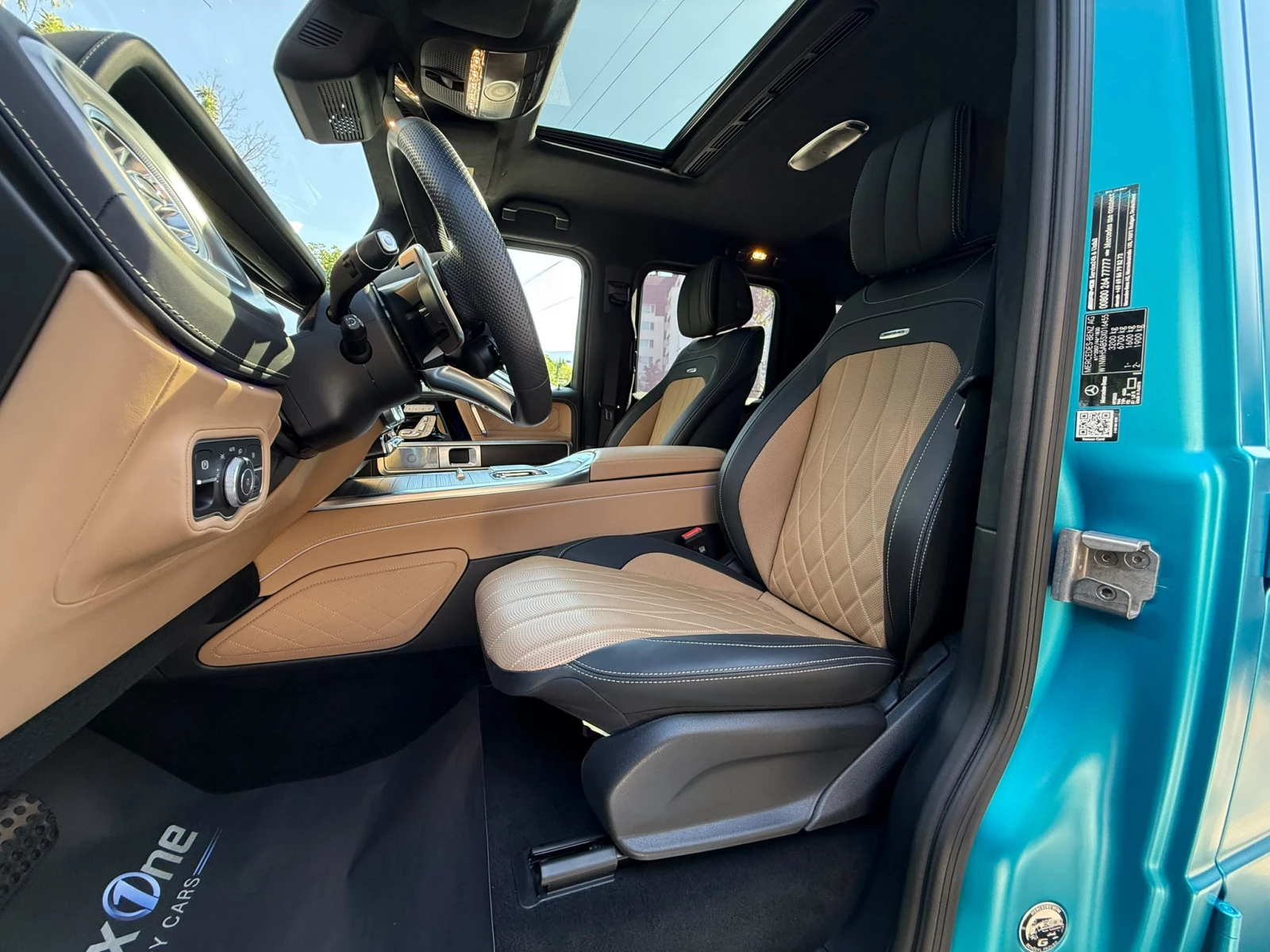 Mercedes-Benz G 63 AMG A22/BURM/MANUFAKTUR HYPERBLUE MAGNO, снимка 11 - Автомобили и джипове - 55628354