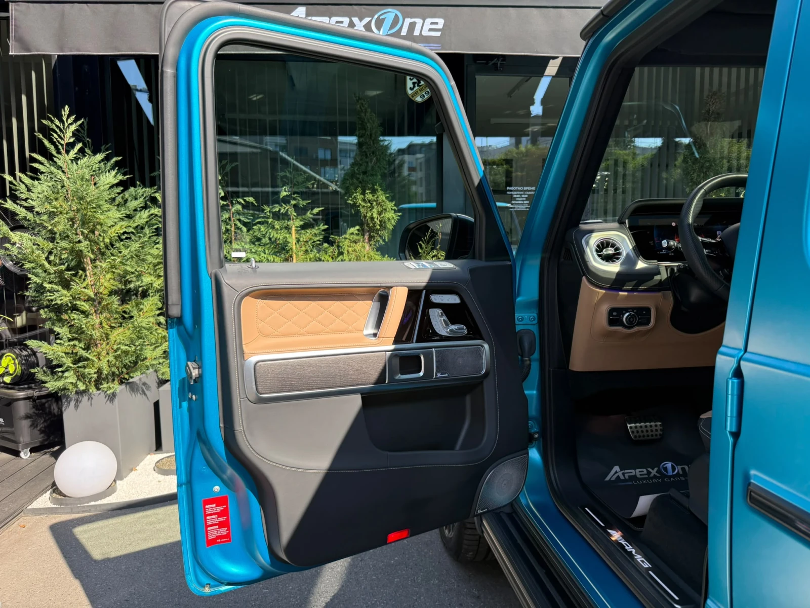 Mercedes-Benz G 63 AMG A22/BURM/MANUFAKTUR HYPERBLUE MAGNO, снимка 12 - Автомобили и джипове - 55628354